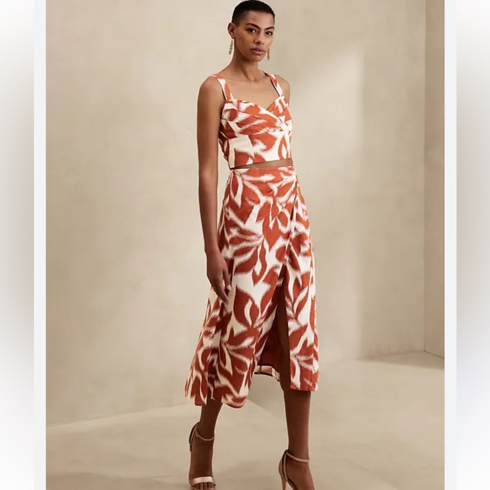Banana Republic Skirt and Crop Tank Set - NWT